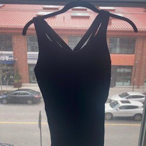 Lululemon Black Size 6 Criss-Cross Back Top
